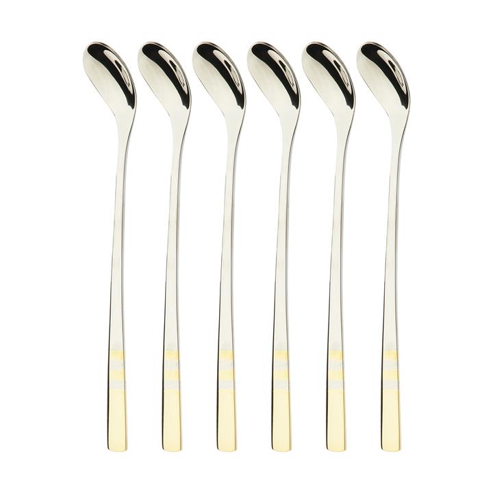 قاشق شربت خوری ناب استیل مدل فلورانس بسته 6 عددی Nab Steel Florence Syrup Spoon pack of 6